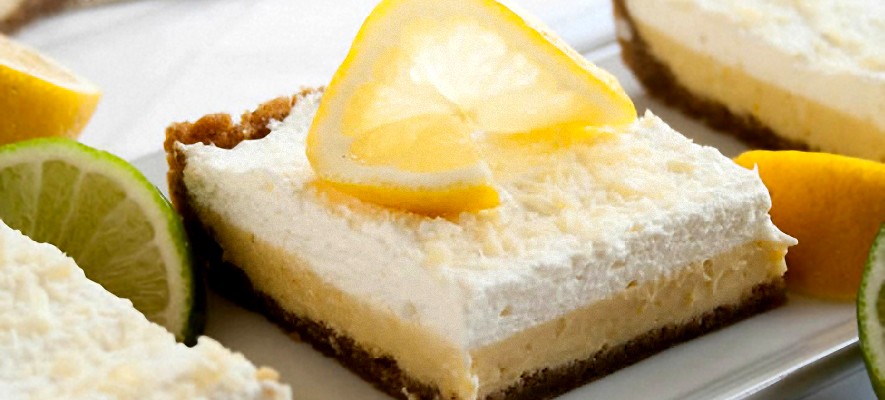 Лимонно-лаймовые пирожные