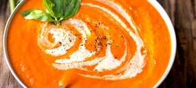 Простой томатный суп-пюре